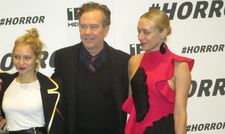 Annabelle Dexter-Jones, Timothy Hutton and Chloë Sevigny in Proenza Schouler